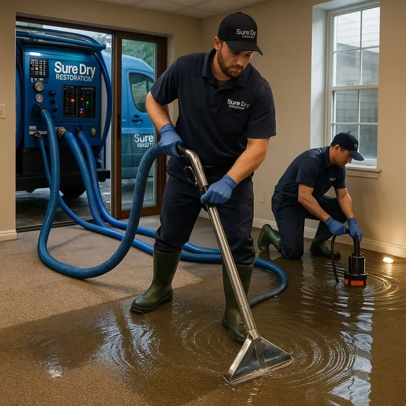 Water Extraction and Removal process in Gotha, FL